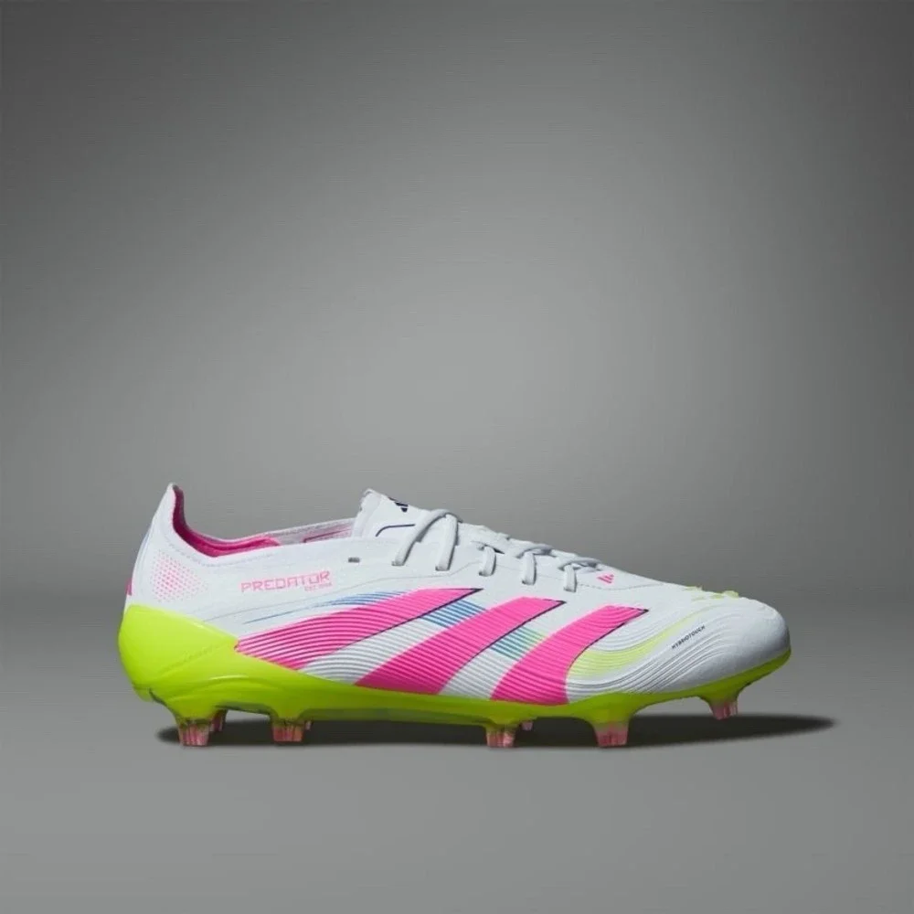 Adidas Predator Elite FG Soccer Cleats‎ Men's 13 White Lucid Pink Lemon ID3881